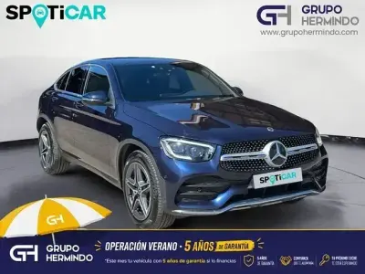 Usado Mercedes GLC220 195 CV (143 kW) 2021 Azul SUV