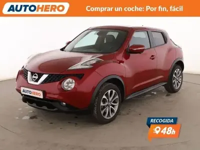 Usado Nissan Juke Tekna 115 CV (84 kW) 2018 Rojo SUV