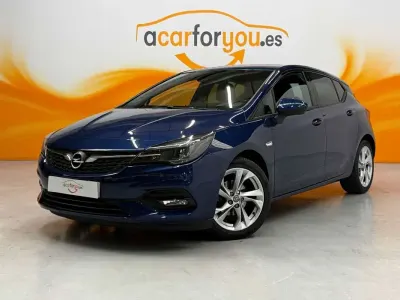 Usado Opel Astra GS Line 131 CV (96 kW) 2020 Azul Utilitario