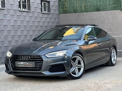 Usado Audi A5 Sportback S-Line 190 CV (139 kW) 2019 Gris / plata Utilitario