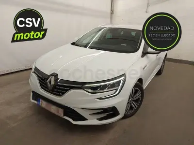 Usado Renault Mégane GrandTour Intens 140 CV (102 kW) 2021 Blanco Familiar