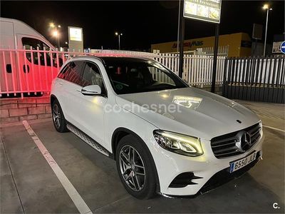 Usado Mercedes GLC220 170 CV (125 kW) 2016 Blanco SUV