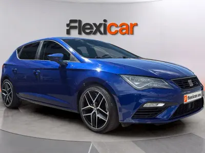 Usado Seat Leon FR 150 CV (110 kW) 2019 Azul Berlina