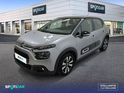 Usado Citroën C3 Feel 83 CV (61 kW) 2021 Gris Utilitario