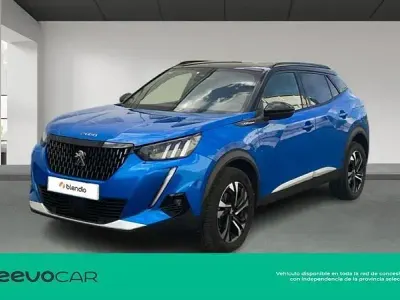 Usado Peugeot 2008 GT-line 100 CV (73 kW) 2020 Azul SUV
