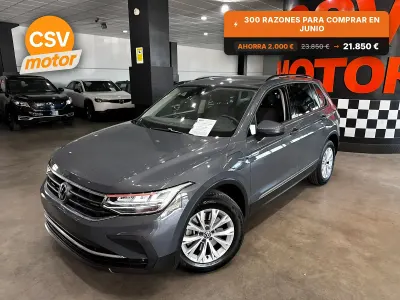 Usado VW Tiguan Life 245 CV (180 kW) 2022 Gris SUV