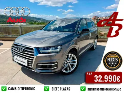 Usado Audi Q7 Sport 333 CV (244 kW) 2016 Gris SUV