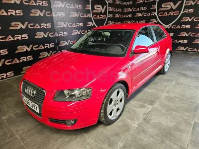 Usado Audi A3 Ambition 140 CV (102 kW) 2006 Rojo Utilitario