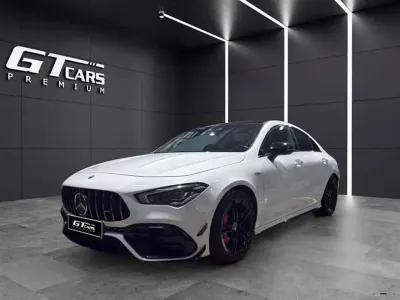 Usado Mercedes CLA45 AMG AMG 421 CV (309 kW) 2020 Blanco Coupe