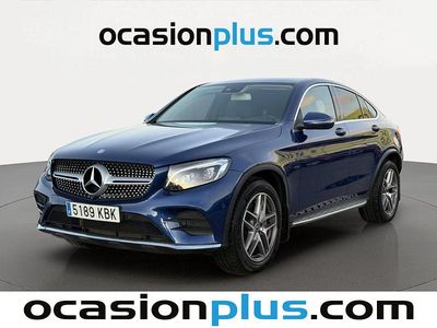 Usado Mercedes GLC250 AMG 204 CV (150 kW) 2017 Azul Coupe