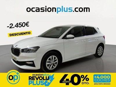Usado Skoda Fabia Selection 95 CV (69 kW) 2024 Blanco Berlina