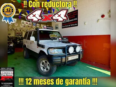 Usado Galloper Exceed 105 CV (77 kW) 1999 Blanco SUV