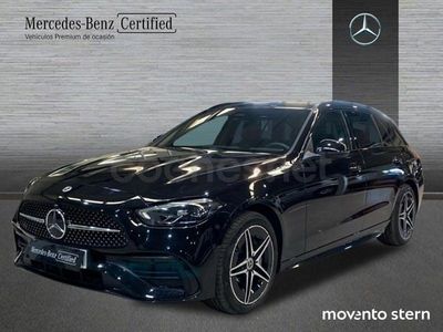 Usado Mercedes C300e AMG line 313 CV (230 kW) 2024 Negro obsidiana Berlina