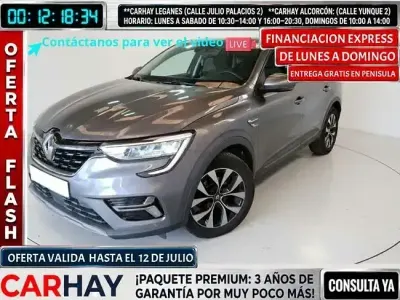 Usado Renault Arkana Business 140 CV (102 kW) 2022 Gris SUV