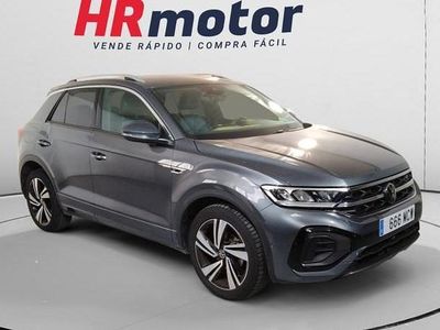 Usado VW T-Roc R-line 150 CV (110 kW) 2022 Negro SUV