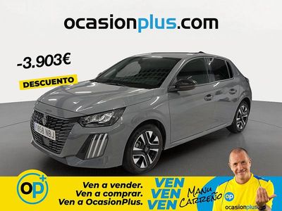 Usado Peugeot 208 Allure 100 CV (73 kW) 2025 Gris / plata Utilitario
