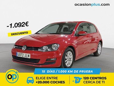 Rojo Usado 2016 VW Golf VII Utilitario | 14.750 € (Precio justo)