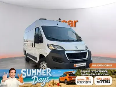 Usado Peugeot Boxer 110 CV (80 kW) 2018 Blanco Van
