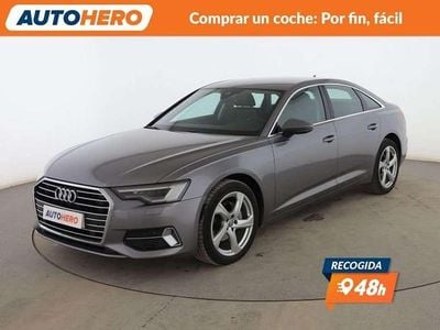 Gris Usado 2018 Audi A6 Berlina | 27.499 € (Precio justo)