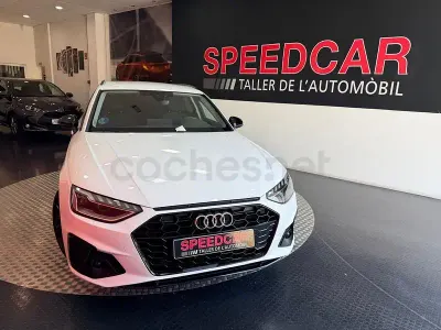 Usado Audi A4 S-Line 163 CV (119 kW) 2021 Blanco Familiar