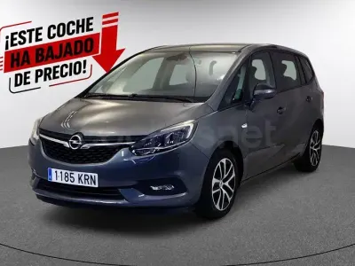 Usado Opel Zafira Selective 136 CV (100 kW) 2018 Gris / plata Monovolumen