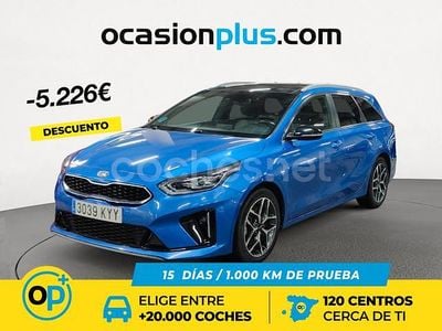 Azul Usado 2019 Kia Ceed GT GT-Line Familiar | 16.790 € (Precio justo)