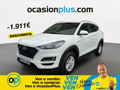 Usado Hyundai Tucson 132 CV (97 kW) 2021 Blanco SUV