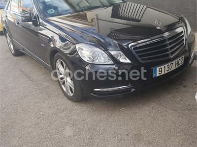 Negro Usado 2011 Mercedes E220 Berlina | 6800 € (Precio justo)