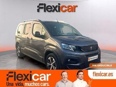 Usado Peugeot Rifter GT 100 CV (73 kW) 2021 Gris Monovolumen