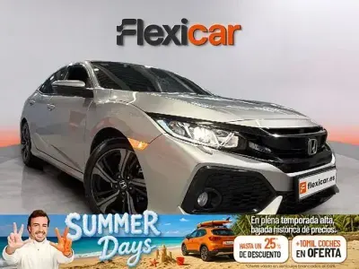 Usado Honda Civic Elegance 129 CV (94 kW) 2018 Gris