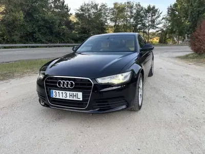 Usado Audi A6 204 CV (150 kW) 2012 Negro Berlina