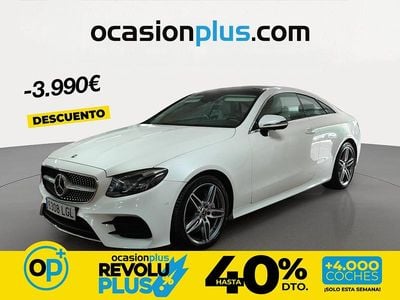 Usado Mercedes E350 286 CV (210 kW) 2020 Blanco Coupe