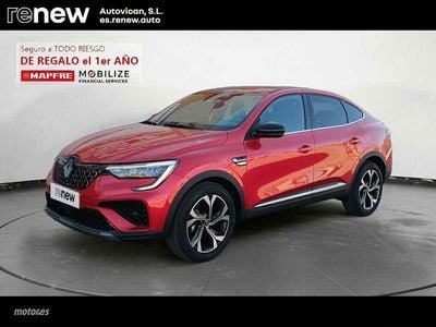 Rojo Usado 2024 Renault Arkana Techno SUV | 24.900 € (Precio justo)