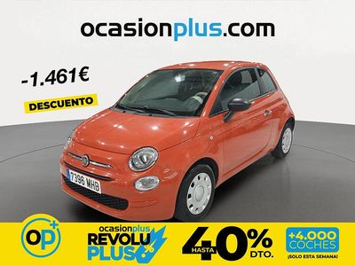 Usado Fiat 500 70 CV (51 kW) 2023 Naranja Utilitario