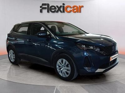Usado Peugeot 3008 Active 131 CV (96 kW) 2021 Azul SUV