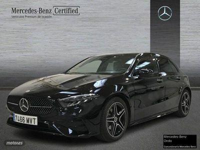 Negro Usado 2024 Mercedes A180 AMG line | 31.900 €