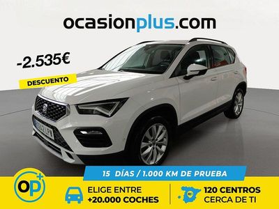 Usado Seat Ateca Style 110 CV (80 kW) 2021 Blanco SUV