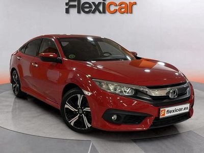 Rojo Usado 2018 Honda Civic Elegance Berlina | 21.490 € (Precio justo)