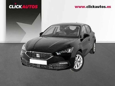 Usado Seat Leon Style 116 CV (85 kW) 2025 Negro Berlina