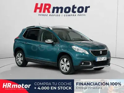 Usado Peugeot 2008 Style 110 CV (80 kW) 2017 Azul SUV