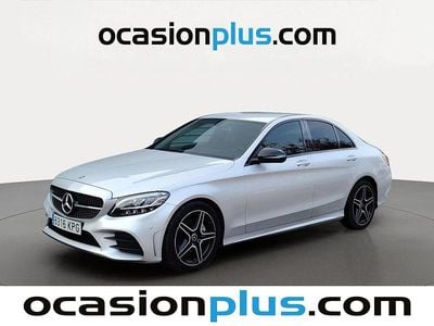 Gris plata Usado 2018 Mercedes C220 AMG Berlina | 24.991 € (Precio justo)