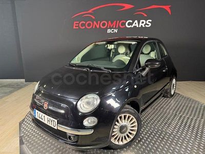 Usado Fiat 500 Lounge 69 CV (50 kW) 2014 Negro Berlina