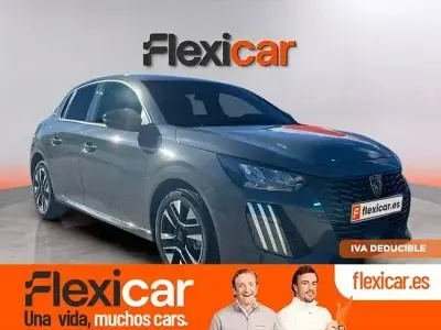 Usado Peugeot 208 Allure 100 CV (73 kW) 2025 Gris Utilitario