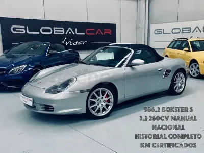 Usado Porsche Boxster S 260 CV (191 kW) 2003 Gris / plata Descapotable