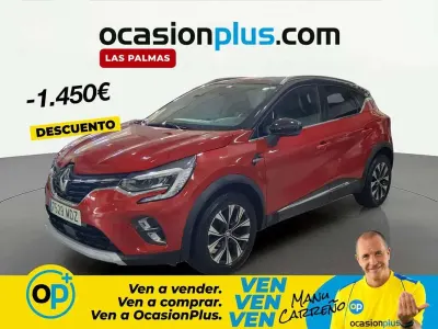 Usado Renault Captur Techno 91 CV (66 kW) 2023 Rojo SUV