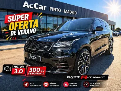 Usado Land Rover Range Rover Velar R-Dynamic 300 CV (220 kW) 2018 Negro SUV