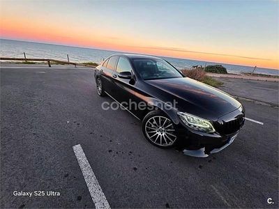 Usado Mercedes C200 160 CV (117 kW) 2020 Negro Berlina