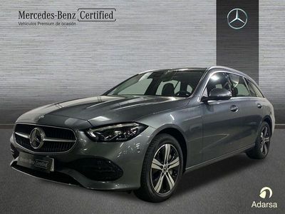 Gris selenita Usado 2022 Mercedes C300e Avantgarde Familiar | 38.900 € (Precio justo)