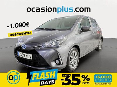 Gris Usado 2018 Toyota Yaris Hybrid Active Berlina | 11.990 € (Precio justo)