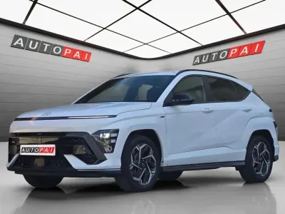 Usado Hyundai Kona N Line 120 CV (88 kW) 2024 Blanco SUV